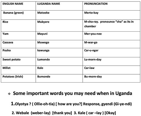 5 Languages of Uganda