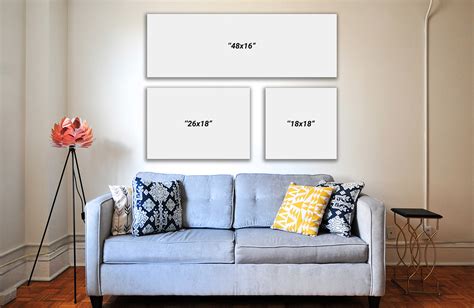 When Size Matters Choosing The Right Canvas Size For Your Living Space Artcanvas