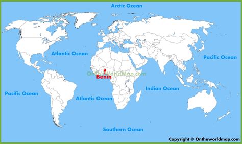 Where Is Benin Located On The World Map