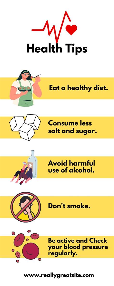 White Yellow Simple Health Tips Infographic Infographic Post Design For Instagram