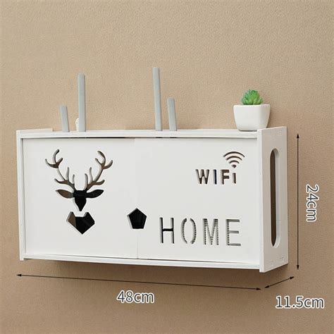 Wifi Router Storage Shelf Set Top Box Storage Box Decoder Desertcart India