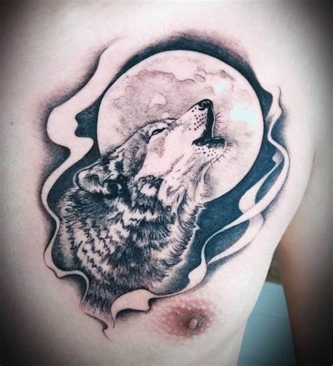 Wolf Moon Tattoo