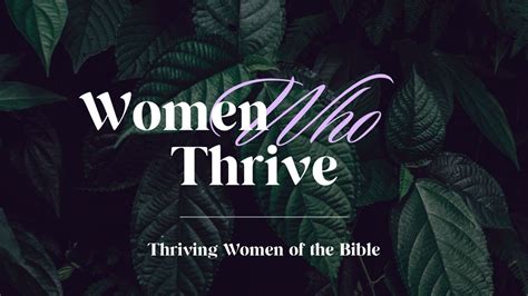 Women Who Thrive Day 1 Of 15