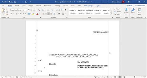 Word How To Delete Last Page Of Court Pleading Document Excel At Work Word How To Delete Last Page Of Court Pleading Document Excel At Work