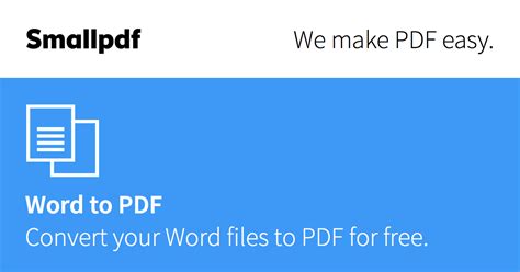 Word To Pdf Converter Convert Your Word Doc To Pdf For Free