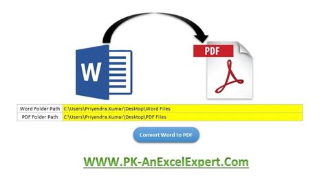 Word To Pdf Converter Pk An Excel Expert