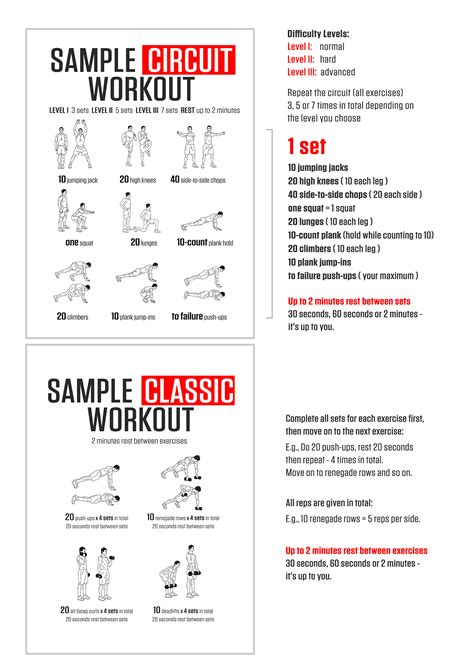 Workout Manual Workout Manual