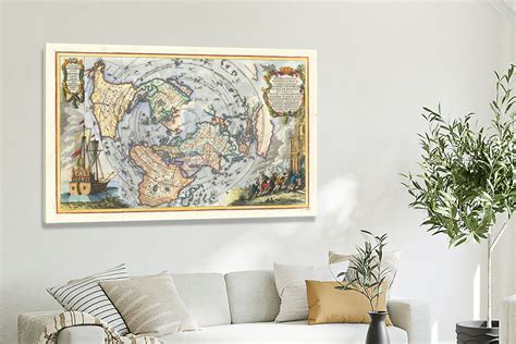 World Map 1522 Canvas Wrap World Map 1522 Canvas Wrap